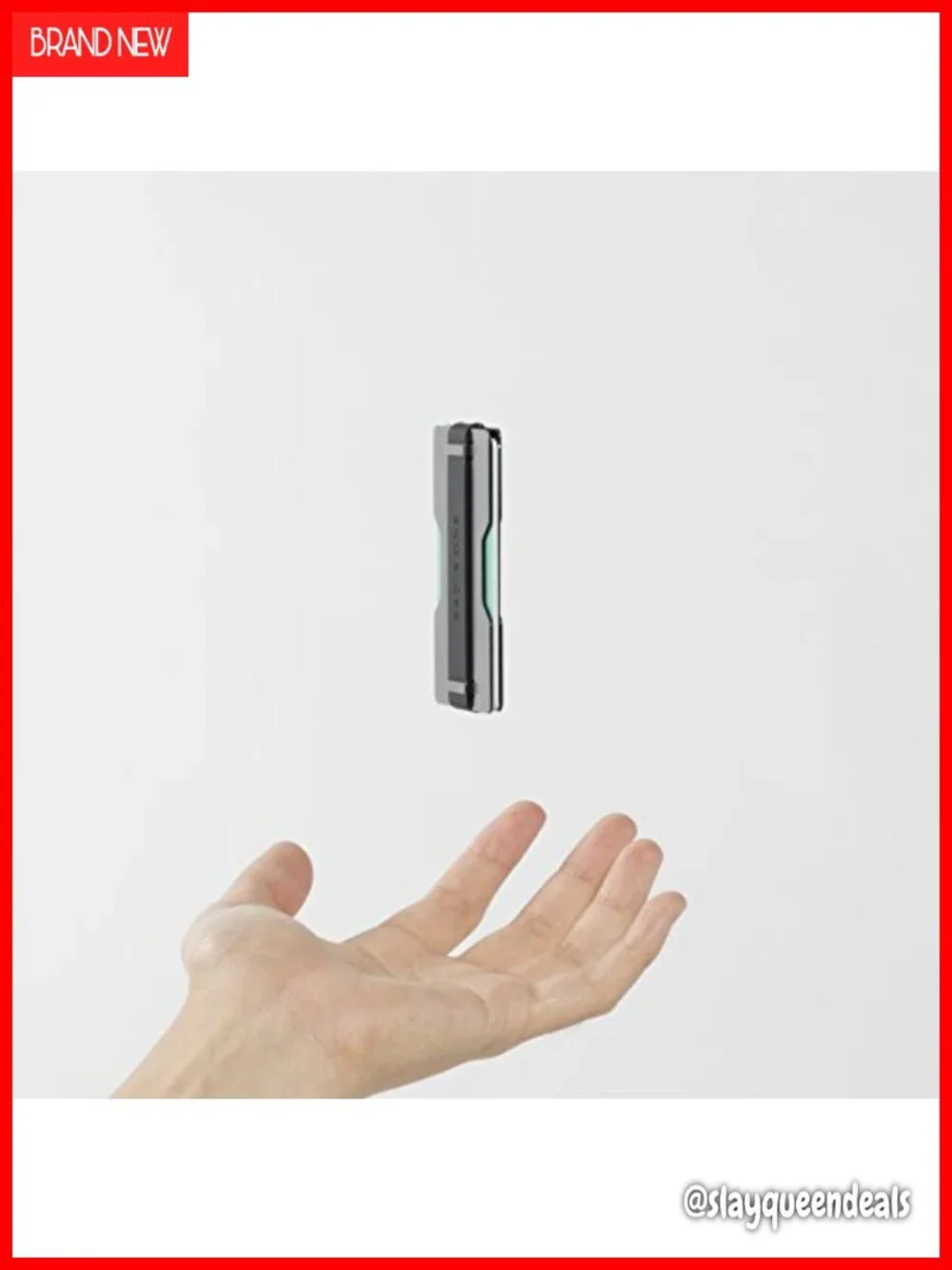RFID Blocking Minimalist Ultra Thin Stainless Steel Wallet Money Clip